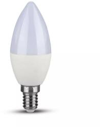 V-TAC LED izzó dimmelhető E14 C37 5.5W 200° 4000K gyertya (Samsung Chip) - 2120186