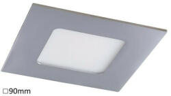Rábalux Lois Ráépíthető és Beépíthető lámpa LED 90x90mm 3W 4000K IP44 króm RAB5586 (RAB5586)