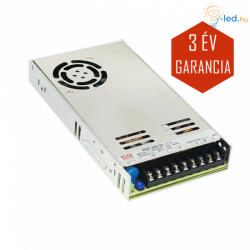 MEAN WELL LED Fémházas szerelhető tápegység ventilátorral 320W 13.4A 24V IP20 - RSP-320-24 (MW-RSP-320-24)