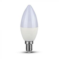 V-TAC LED izzó E14 C37 7W 200° 3000K gyertya (Samsung Chip) - 111 - b-led