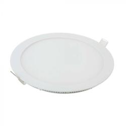 V-TAC Süllyeszthető kör alakú PRÉMIUM MINI LED panel 24W 3000K - 214872 (214872)