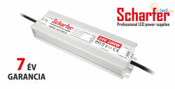 Scharfer LED Fémházas szerelhető vízálló tápegység 200W 8, 33A 24V IP67 - SCH-200-24