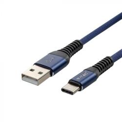 V-TAC 1M C Típusú USB kábel kék - arany széria - 8633 - b-led