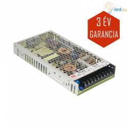 MEAN WELL LED Fémházas szerelhető tápegység 200W 16.7A 12V IP20 - RSP-200-12 (MW-RSP-200-12)
