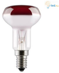 Tungsram Tungsram/GE Discolux Izzó E14 R50 40W 2db/cs - Piros - 17092 (17092)