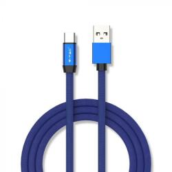 V-TAC 1M C Típusú USB kábel kék - rubin széria - 8630 - b-led