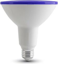 V-TAC Vízálló színes LED izzó E27 PAR38 17W 100° kék IP65 spot - 92066 (92066)