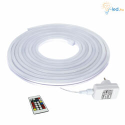 Commel RGB LED NEON szalag szett 24W 12V 5m IP44 24 gombos távirányítóval - 405-405 (CO405-405)