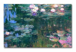 Wallity Репродукция на платно върху стена от Клод Моне, 45 x 70 cm - Wallity (249CVT1438)