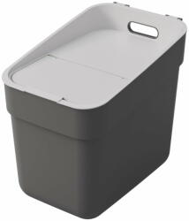 Keter Тъмносив кош за отпадъци от рециклирана пластмаса 20 l Ready To Collect - Curver (252021)