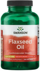 Swanson Flaxseed Oil kapszula 1000 mg 100 db
