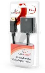 VEZ Gembird Átalakító - AB-DPM-VGAF-02 (Display Port to VGA Adapter, 0, 15m) (AB-DPM-VGAF-02) (AB-DPM-VGAF-02)