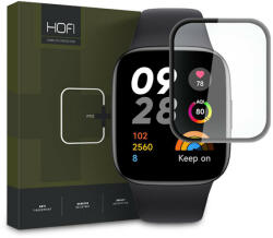 HOFI Hybrid Pro+ Glass üveg képernyővédő fólia - Xiaomi Redmi Watch 3 - fekete - nextelshop