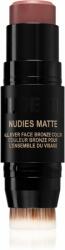 Nudestix Nudies Matte multifunkcionális smink a szemre, az ajkakra és az arcra árnyalat Sunkissed Cool 7 g