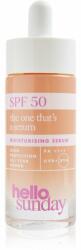 Hello Sunday SPF the one that´s a serum ser protector SPF 50 30 ml