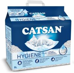 CATSAN Hygiene Plus 5 L nisip natural pentru pisici