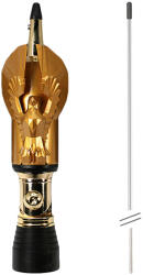 Lemm Antena CB LEMM GOLDEN EAGLE AT666, lungime 200 cm, castig 7dB, 26-28MHz, 2500W, montura PL259 (PNI-AT-666)