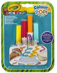 Crayola Crayola: Colour POP! Irka-firka utántöltő filctoll - 4 db