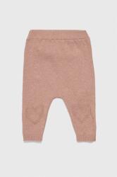 United Colors of Benetton pantaloni bebe culoarea roz, neted PPYX-SPG01H_30X