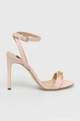 Elisabetta Franchi sandale de piele culoarea roz PPYX-OBD10B_30X