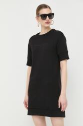 Giorgio Armani rochie culoarea negru, mini, drept PPYX-SUD1U3_99X
