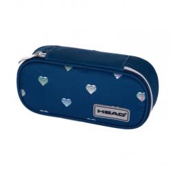 Astra Holo Splash Hearts ovális tolltartó - Head (505023049) (505023049)