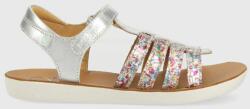 Shoo Pom sandale din piele pentru copii culoarea argintiu PPYX-OBG1DF_SLV