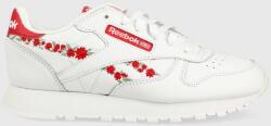 Reebok Classic sneakers pentru copii CL LTHR culoarea alb PPYX-OBK0AU_00X