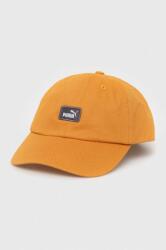 PUMA șapcă de baseball din bumbac culoarea portocaliu, cu imprimeu 2366901 PPYX-CAU01U_22X