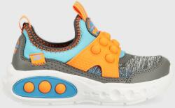 Skechers sneakers pentru copii Pops culoarea gri PPYX-OBB091_09X