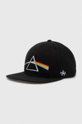 American Needle șapcă de baseball din bumbac Pink Floyd culoarea negru, cu imprimeu PPYX-CAU0N5_99X