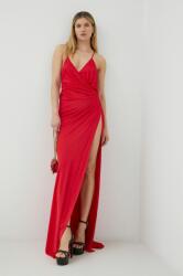 PINKO rochie culoarea rosu, maxi, drept PPYX-SUD1F7_33X