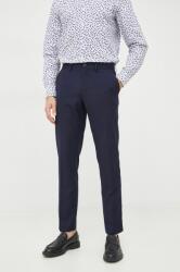 Sisley pantaloni barbati, culoarea albastru marin, mulata 9BYY-SPM0HL_59X