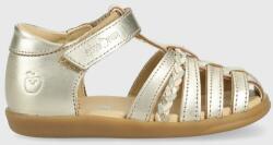 Shoo Pom sandale din piele pentru copii culoarea auriu PPYX-OBG1CN_10Y
