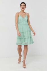 TWINSET rochie culoarea verde, mini, evazati PPYX-SUD0KT_07X
