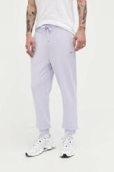 Hugo pantaloni de trening din bumbac culoarea violet, neted, 50489617 PPYX-SPM0IW_44X