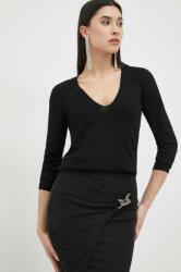 LIU JO pulover femei, culoarea negru, light PPYX-SWD0AN_99X