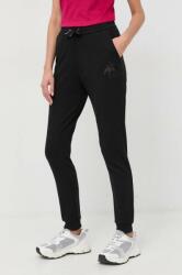 Armani Exchange pantaloni de trening culoarea negru, neted PPYX-SPD0SG_99X