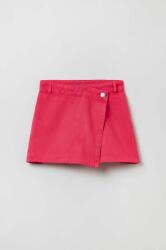 OVS pantaloni scurți din bumbac pentru copii culoarea roz, neted PPYX-SZG019_30X