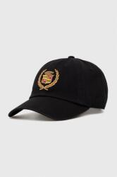American Needle șapcă de baseball din bumbac Cadillac culoarea negru, cu imprimeu PPYX-CAU0NO_99X