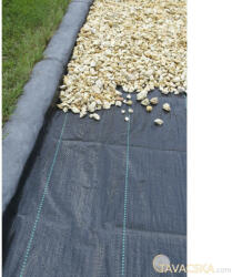  Talajtakaró agroszövet , fekete 4, 2x100m 100g/m2