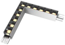 ORO ORO-RAGGIO-SILVER-LED-L-CONNECT L-ELEM PORÁLLÓ LED LÁMPA TARTOZÉK, D, 12W, 115lm, 4000K (ORO18042) (ORO18042)