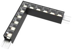 ORO ORO-RAGGIO-BLACK-LED-L-CONNECT PORÁLLÓ LED LÁMPA TARTOZÉK, D, 12W, 115lm, 4000K (ORO18043) (ORO18043)