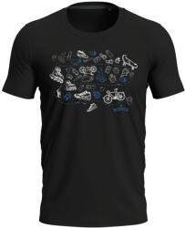 Bontis Póló SPORT - Fekete | S (TRI-SPORT-blo-S)