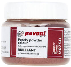 Pavoni Colorant Alimentar Liposolubil Pudra Arama fara E171, 40 g (M07SB)