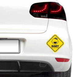 4 Decor Sticker Baby on board - Fetita