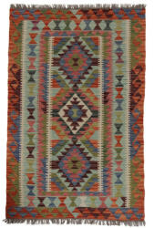 Bakhtar Kilim szőnyeg Chobi 154x100 kézi szövésű afgán gyapjú kilim (100172)