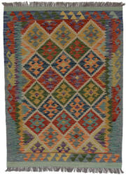 Bakhtar Kézi szövésű Kilim szőnyeg Chobi 141x104 afgán gyapjú kilim (100273)