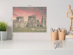  Vasalható gyöngyök - Stonehenge Méret: 45x60cm, Opció: Szerszámok nélkül