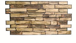 BIO FLAME 3D PVC falpanel Natural Stone Slate - natural kő